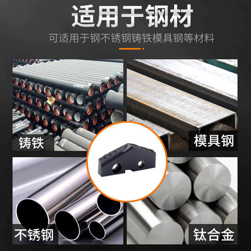 高速钢铲钻刀片 含钴U钻刀片 合金铲钻钻头 9.5-114m刀片规格钻头