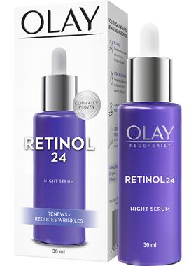 Olay玉兰油 小紫瓶胜肽视黄醇夜间精华30ML 24年10月-11月产清仓