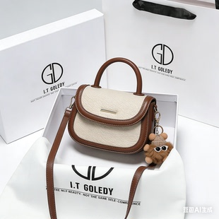 IT GDLEDY官方店包包2025新款女包斜挎包手提小包秋冬2025马鞍包