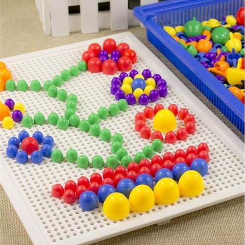 爱乐心早教拼插积木益智玩具