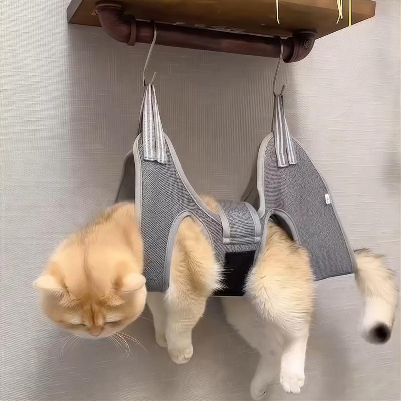 猫咪剪指甲神器固定包洗耳朵防挣脱防抓咬狗狗洗脚宠物美容用厂家