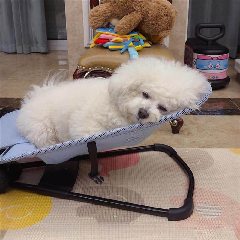 狗狗摇摇椅中小型犬狗床狗窝透气网布猫狗睡床离地防潮四季通厂家