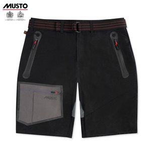 MUSTO正品男款甲板防磨短裤户外运动帆船运动