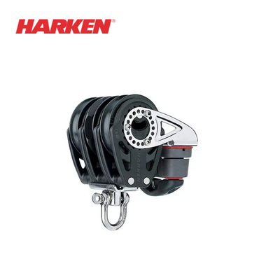 HARKEN 带夹绳器滑轮57mm Triple Carbo Ratchet w/Cam 2140