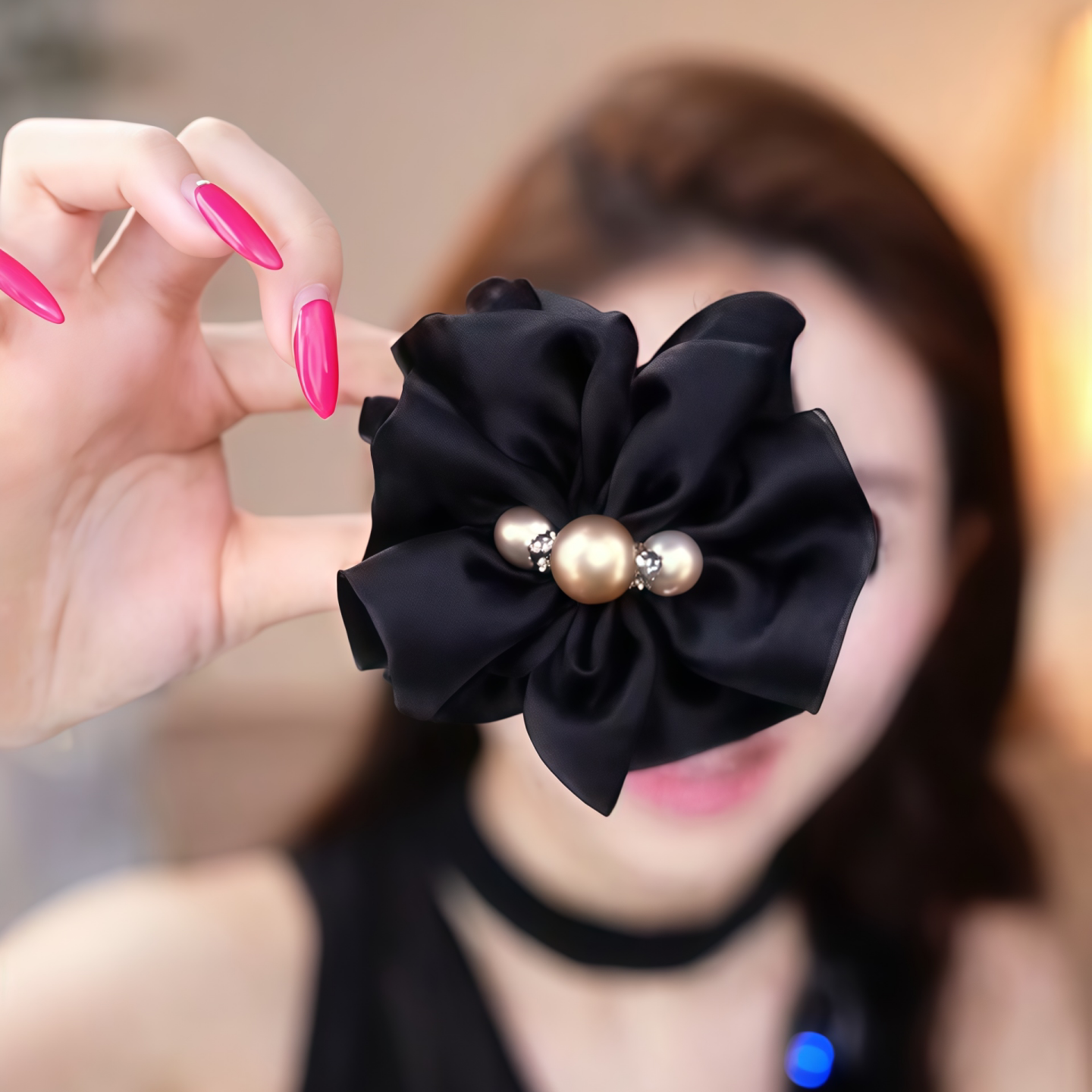 东方之珠花都丸子头抓夹女2025新款盘发神器发量多发夹马尾夹发卡