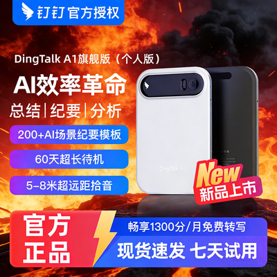 钉钉ai录音笔卡片式自动翻译汇总