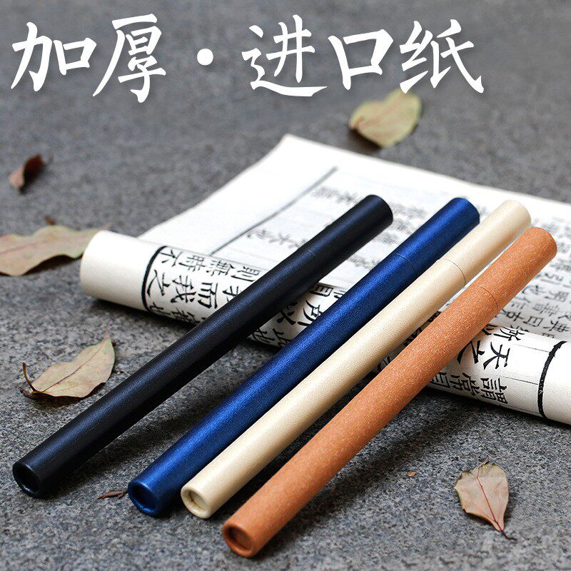 长款进口牛皮纸克装香筒香管香桶图片