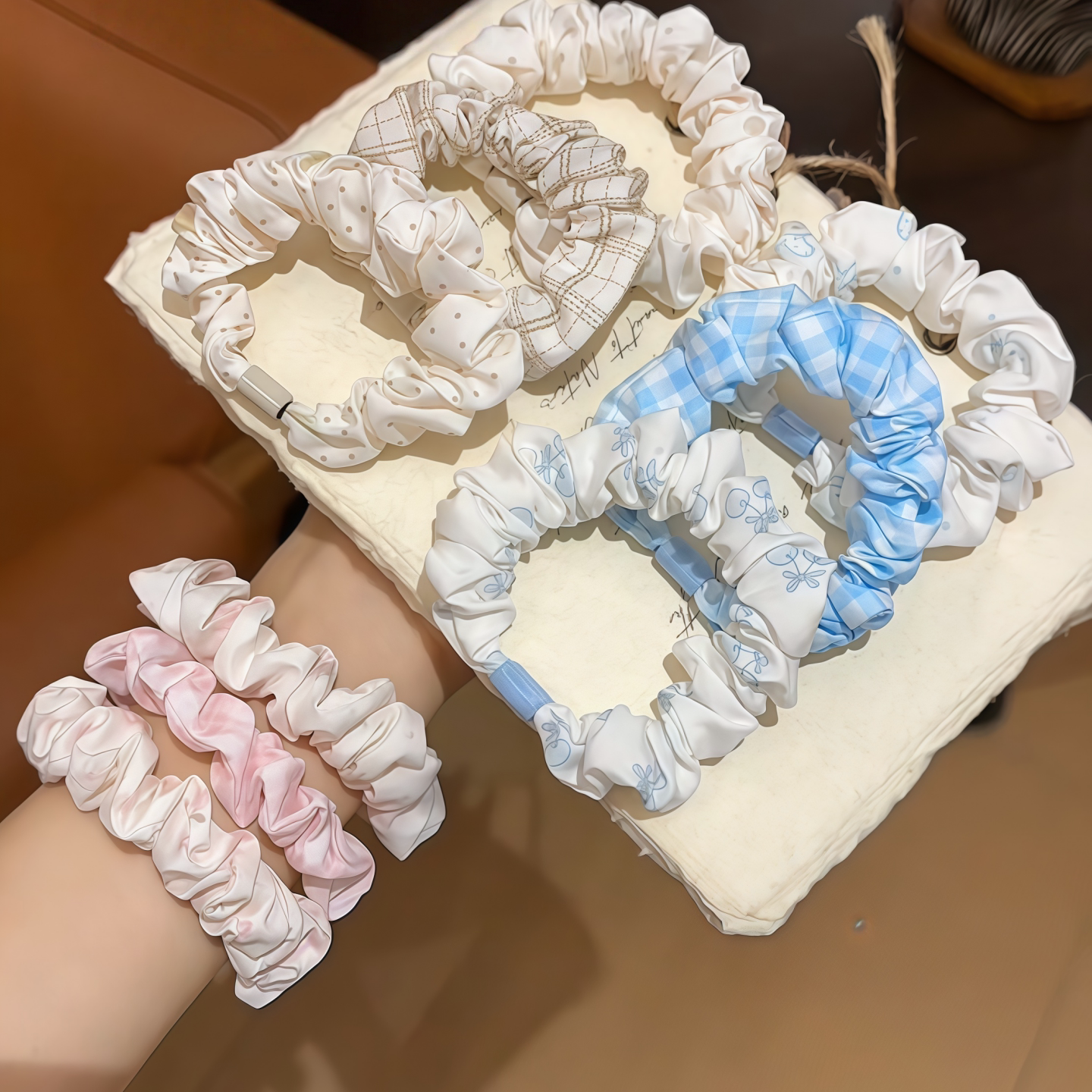 大肠发圈女扎头头绳高马尾小皮筋