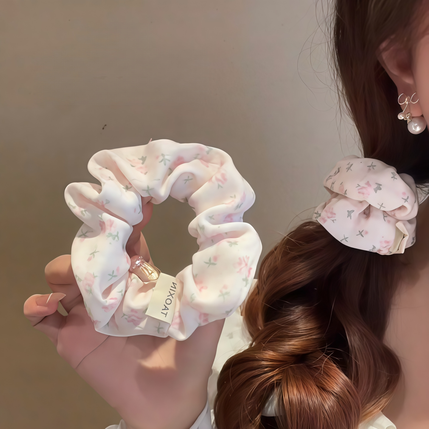 大肠发圈女丸子头头绳发绳头饰