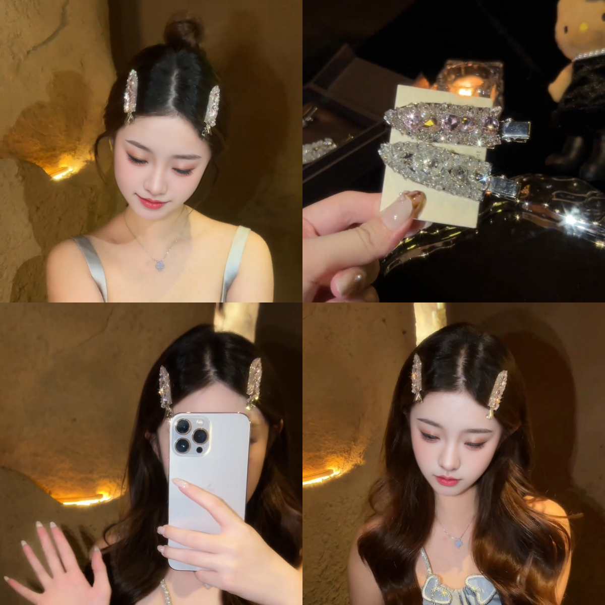 无痕夹一字夹发夹女洗脸刘海夹