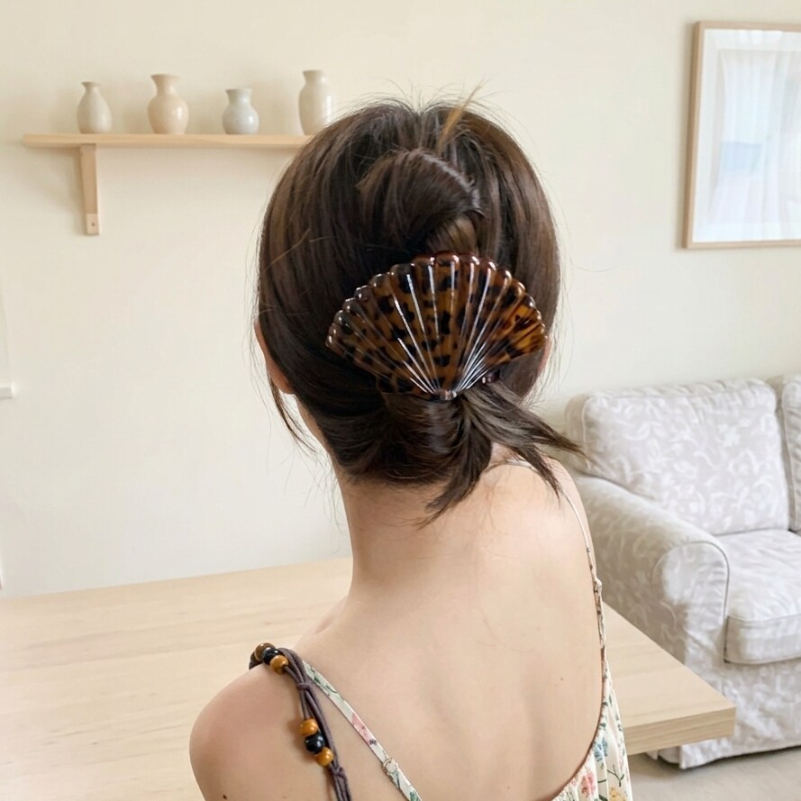 发夹女盘发夹后脑勺抓夹马尾夹