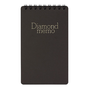 日本MIDORI旗舰店 Diamond Memo便携口袋本出行办公记事本随身携带备忘录轻巧线圈本手账本