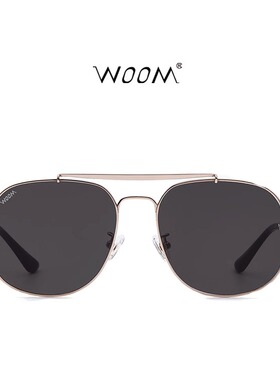 WOOM纯钛高清太阳镜相机玻璃镜片男款防紫外线uv410墨镜Stranger