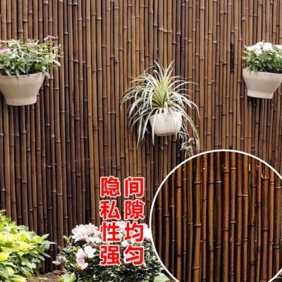 新款防腐竹篱笆栅栏围栏户外竹子庭院日式竹排花园室外隔断围挡墙怎么样,好用不?