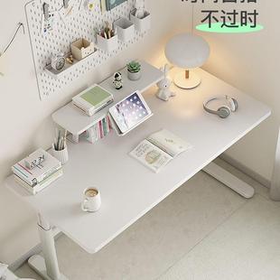 坐得正儿童学习桌学生书桌家用写字桌可升降办公桌青年电脑桌实木