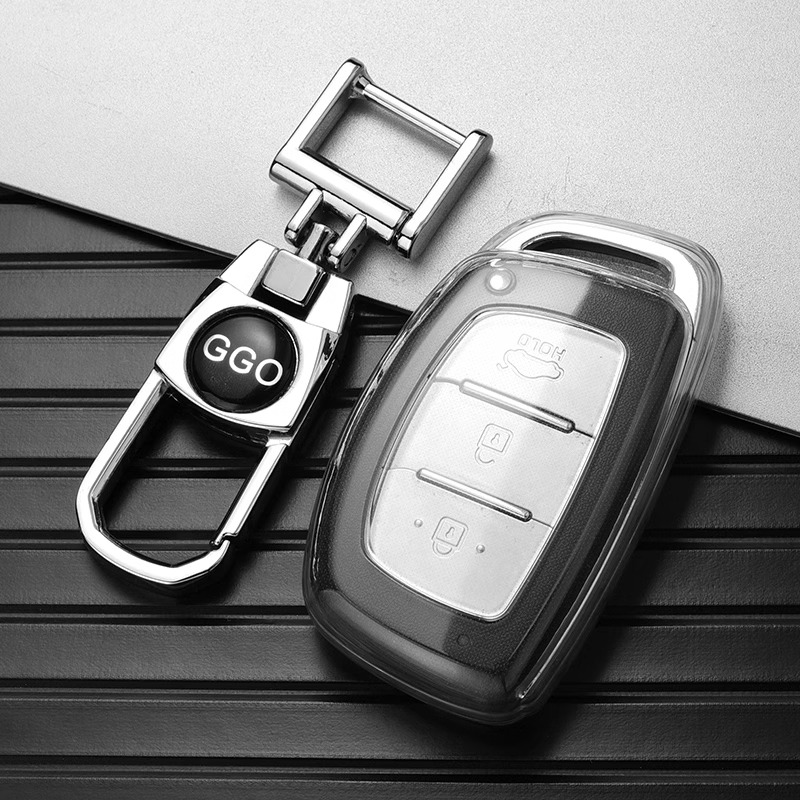 福气林全透明现代名图钥匙套