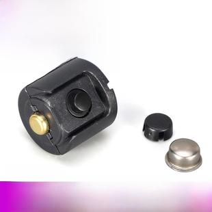 包邮强光手电中部开关带充电口 总成开关22 24mm 手电筒按钮配件