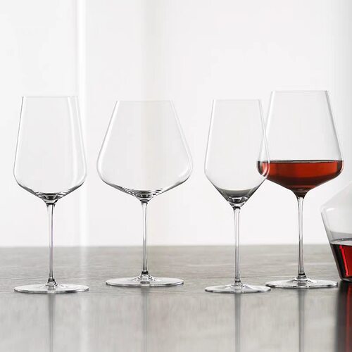 酒杯女生可爱品质国货超薄细杆精品酒杯 zalto杯型设计勃艮第杯波