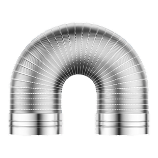 抽油烟机排烟管纯铝排烟风管排气管吸油烟机排风管排气扇油烟软管