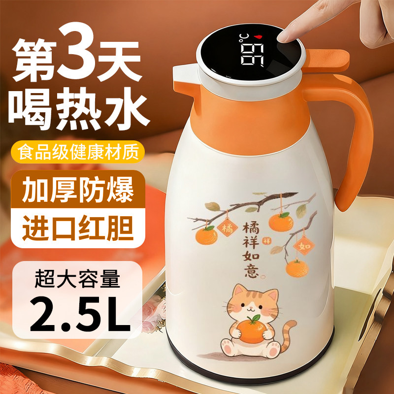 72小时长效保温水壶2026新款家用保温壶大容量暖水瓶热水瓶暖瓶AC
