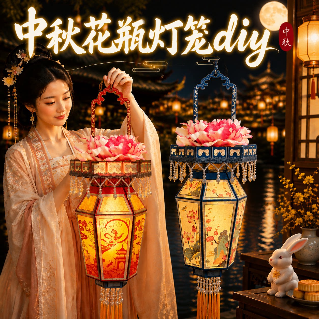 中国非遗中秋节灯笼新款2026手工图片
