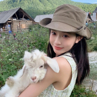 小头围速干登山帽户外徒步防晒遮阳西部牛仔渔夫帽儿童帽子小号码