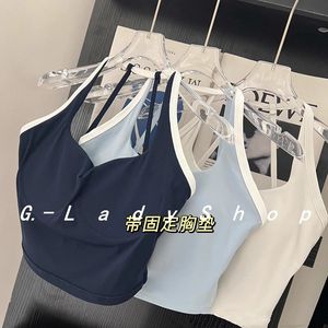 2025韩版休闲设计感小众撞色T恤