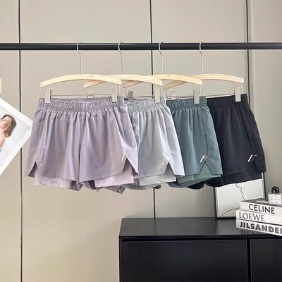 速干透气瑜伽运动跑步短裤女夏