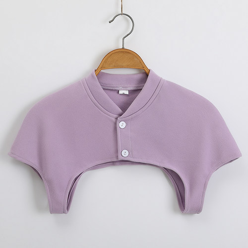 空调房护肩颈夏季德绒薄款坎肩