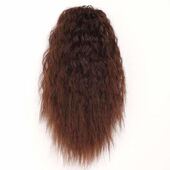 假发女 假发马尾 玉米须蓬松马尾 抓夹式 玉米须烫马尾辫 逼真