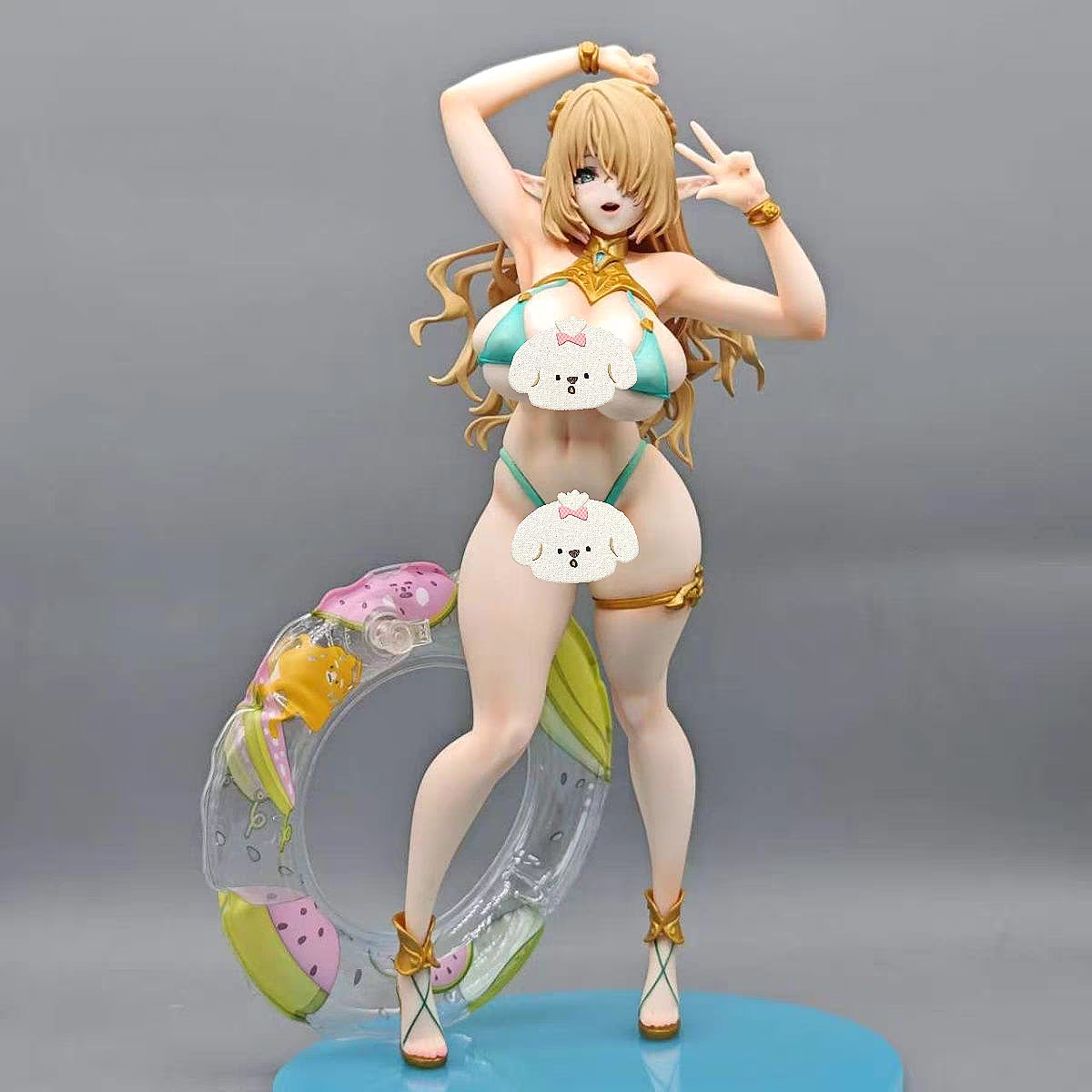 精灵村第8村民 塞西尔 动漫周边手办模型机箱车载摆件生日礼物