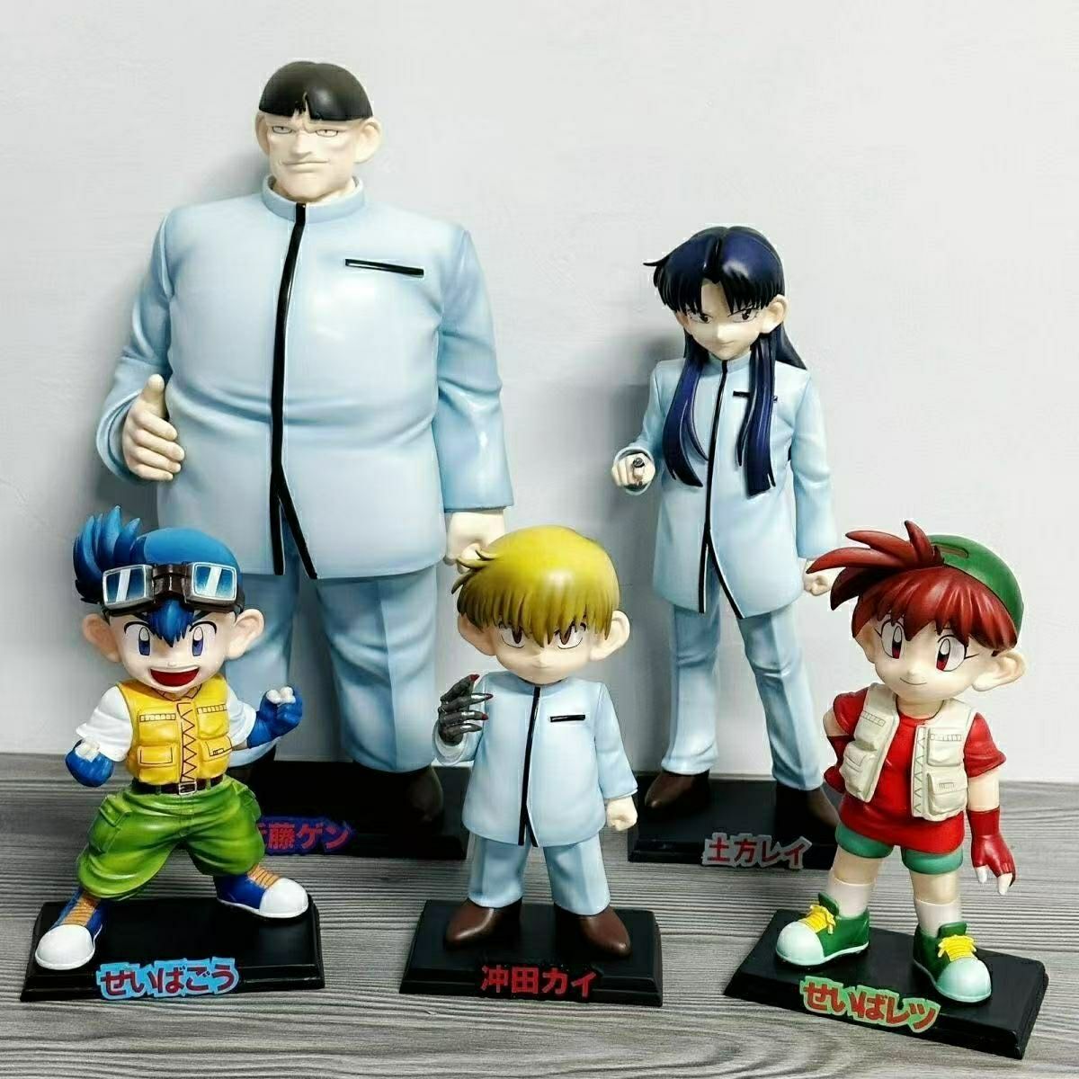 四驱大兄弟冲田海土方令近藤源GK国产手办动漫模型摆件玩偶礼物