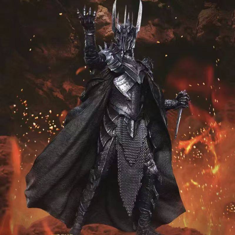 魔戒指环王系列 黑暗巫妖王阿尔萨斯哀伤剑戒灵王手办模型摆件GK