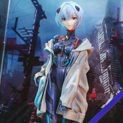 便服绫波丽EVA新世纪福音战士手办摆件二次元美少女动漫手办模型