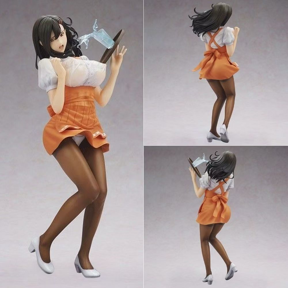 优质国产 DRAG Toy 女服务生 仁美 织田non手办模型收藏摆件