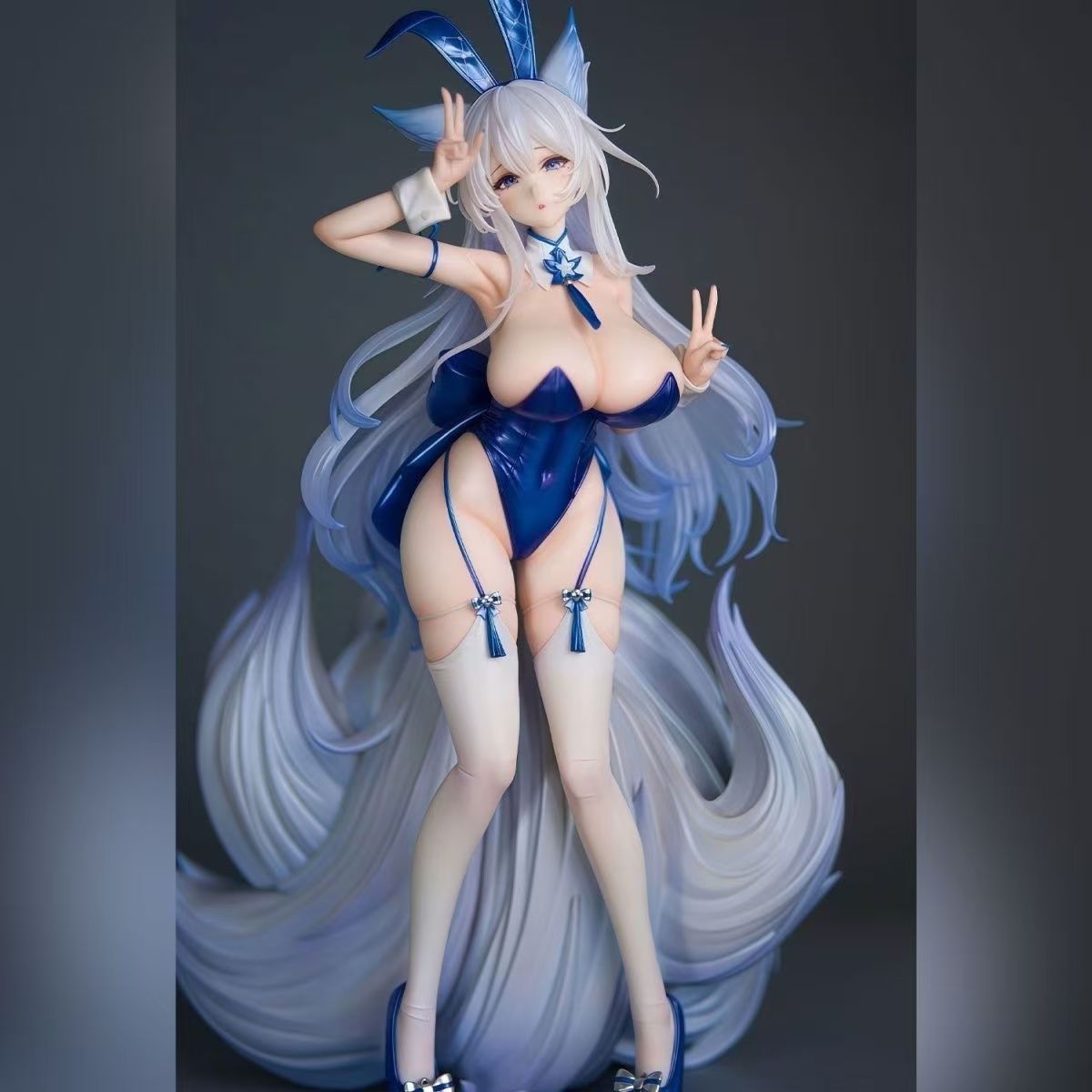 信浓幻梦的纠缠兔女郎手办GK动漫美少女兽耳模型二次元游戏摆件