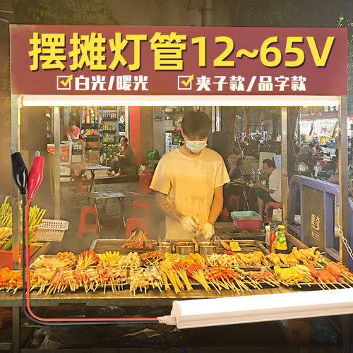 灯12v照明超亮节能日光灯光管