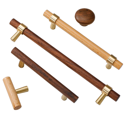 门把手木质抽屉儿童房北欧