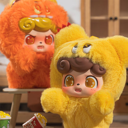 JOTOYS奇偶潮乐Q宝情绪毛毛怪盲盒手办潮玩玩具礼物摆件Q.Kid盲袋