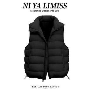 JOYIASS高级感洋气轻薄短款无袖马甲女款2025秋冬新款小个子加厚