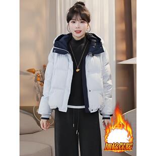 JOYIASS2025新款服女款秋冬季加绒洋气独特别致小袄加厚衣外套