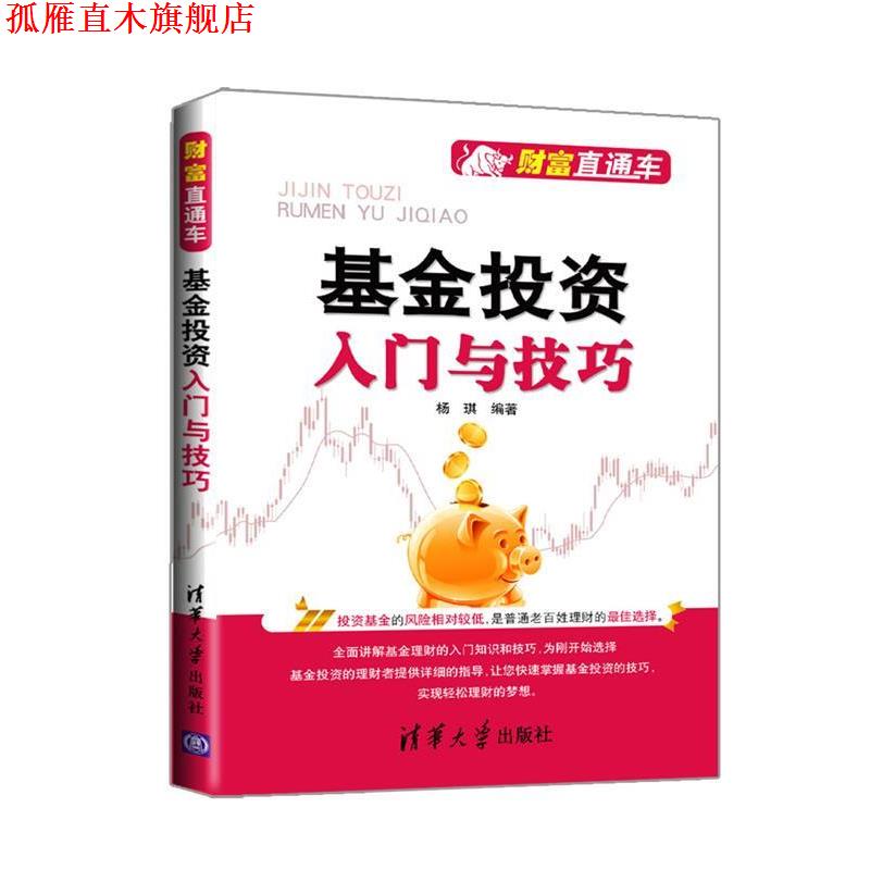 【正版书】 基金投资入门与技巧 杨琪 清华大学出版社