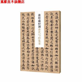 【正版书】 新见历代写经精粹—敦煌藏经洞唐代写经集萃 蒋朝显 编 河南美术出版社