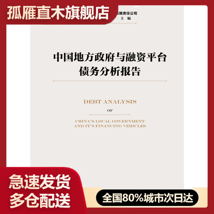 【正版】中国地方政府与融资平台债务分析报告毛振华 闫衍