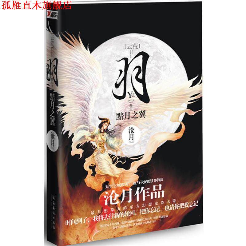 【正版书】 羽·黯月之翼 沧月 著 时代文艺出版社