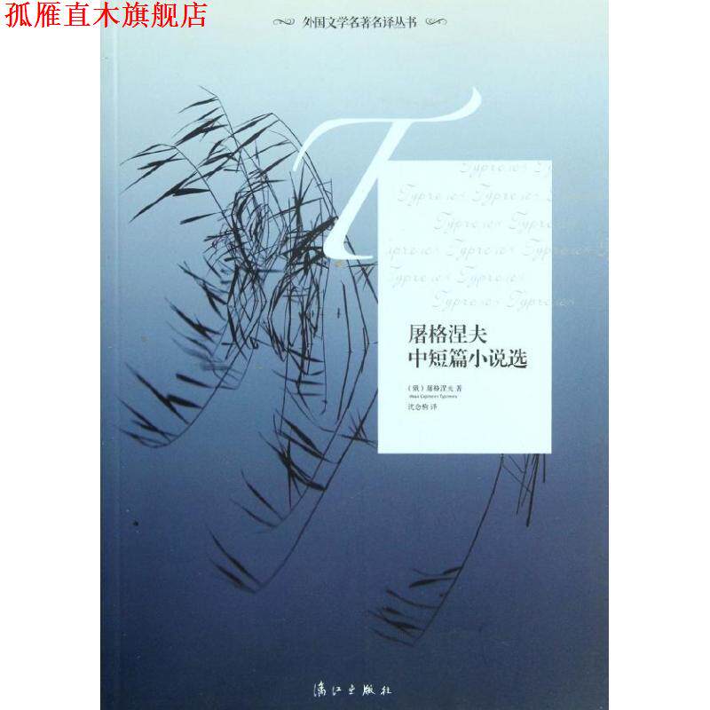 【正版书】 屠格涅夫中短篇小说选 (俄罗斯)屠格涅夫 著,沈念驹 译 漓江出版社