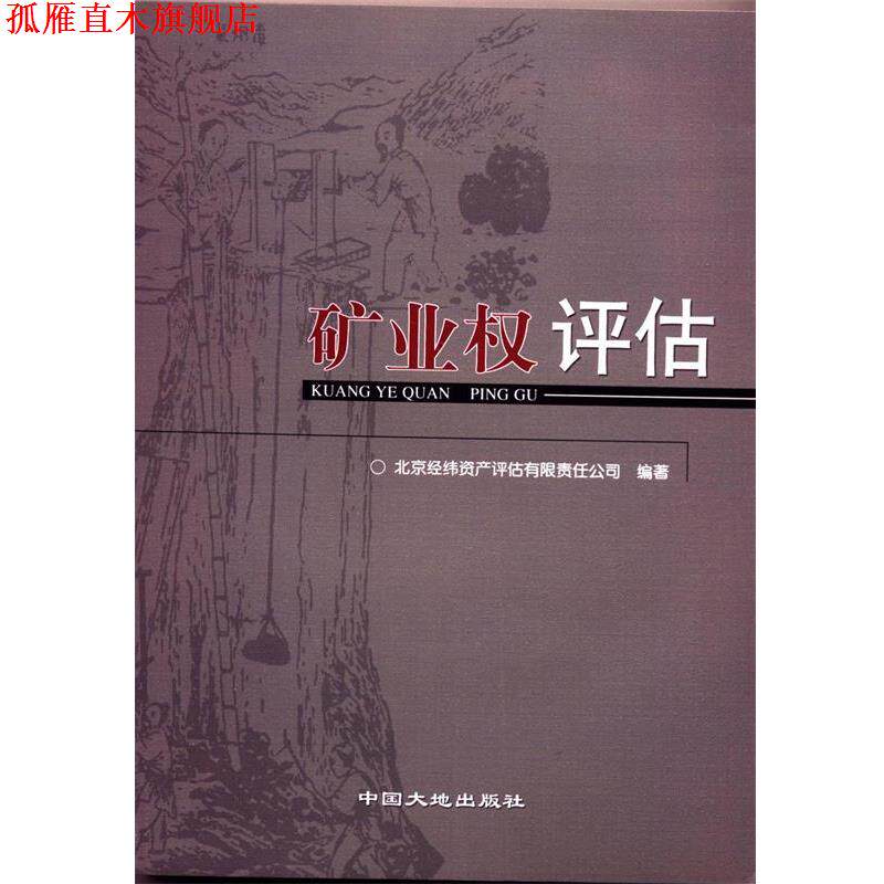 【正版书】 矿业权评估 李岩 编著,王四光总 编著 中国大地出版社