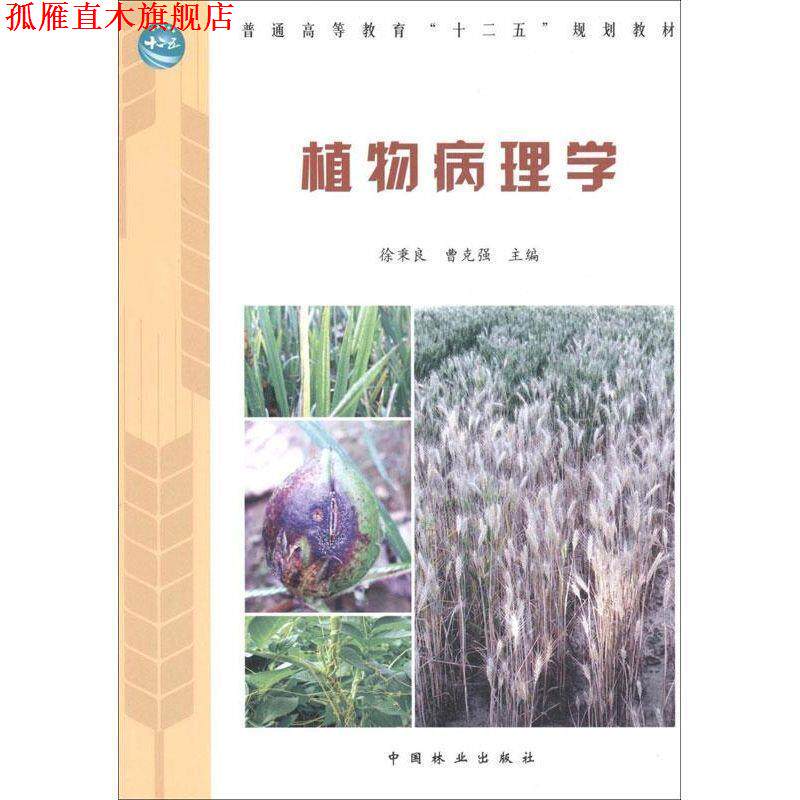 【正版书】 普通高等教育“十二五”规划教材:植物病理学 徐秉良,曹克强 编 中国林业出版社