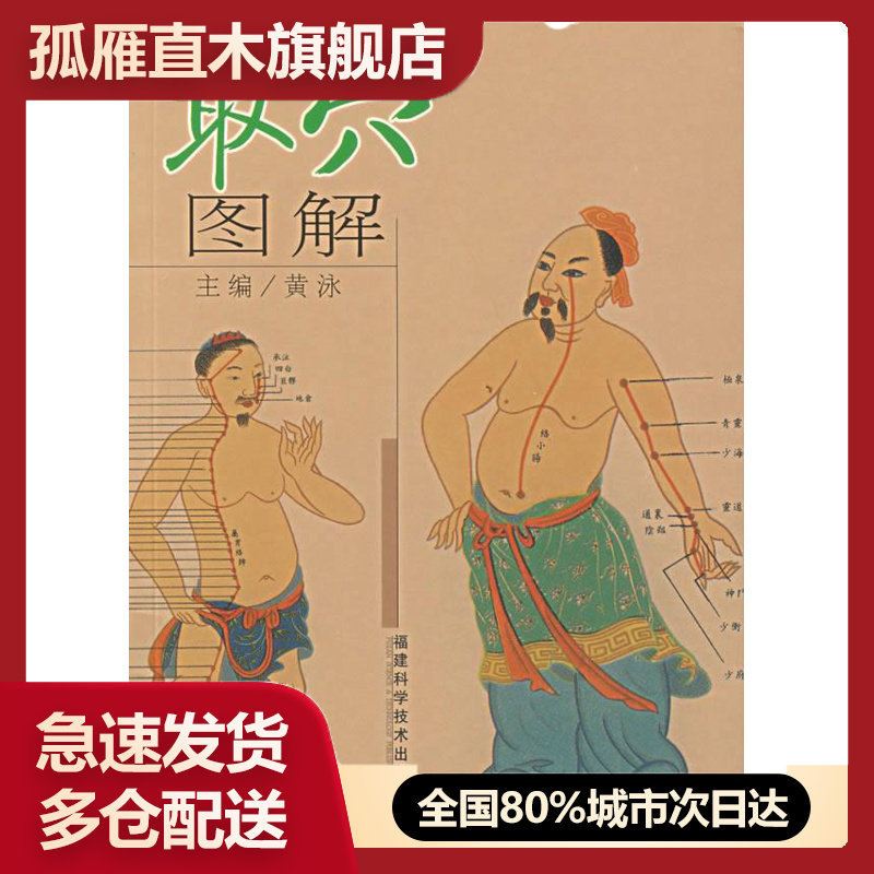 【正版书】取穴图解 黄泳