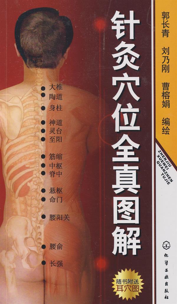 【正版书】针灸穴位全真图解 郭长青、刘乃刚、曹榕
